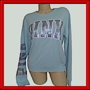 Victoria's Secret Pink Bling Sequins Sweatshirt XS